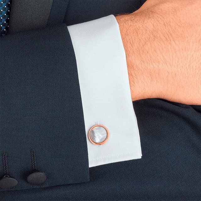 Montblanc Meisterstuck Cufflink Rose Gold 