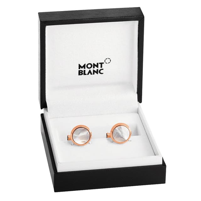 Montblanc Meisterstuck Cufflink Rose Gold 