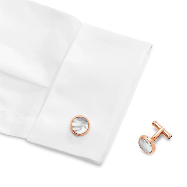 Montblanc Meisterstuck Cufflink Rose Gold 