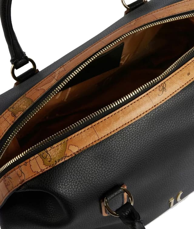 Alviero Martini Olympia boston hand bag Black