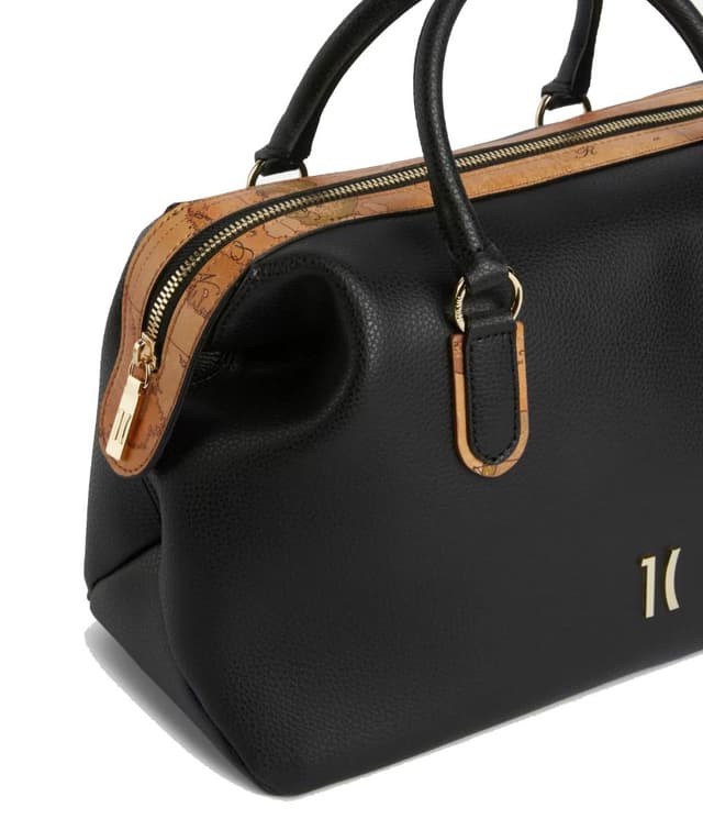 Alviero Martini Olympia boston hand bag Black
