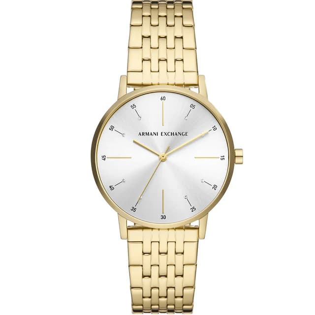 Armani Exchange Lola ladies watch stainless steel gold 