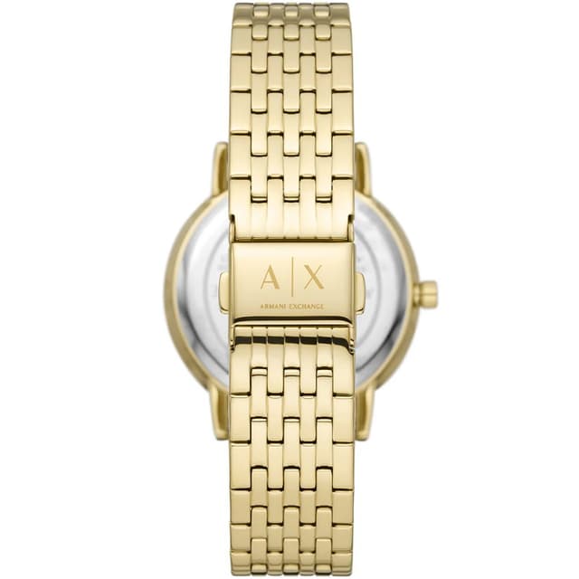 Armani Exchange Lola ladies watch stainless steel gold 