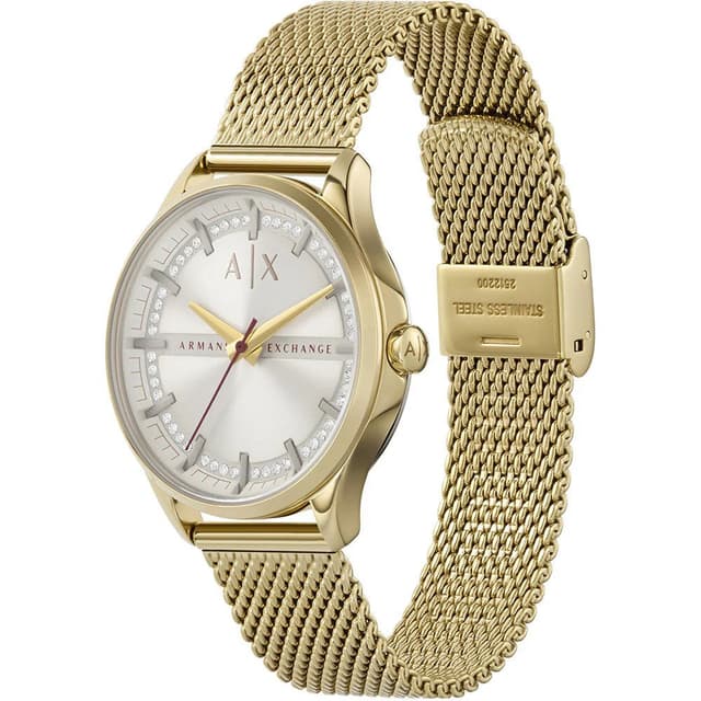Armani Exchange Lady Hampton Gold Tone Ladies Watch