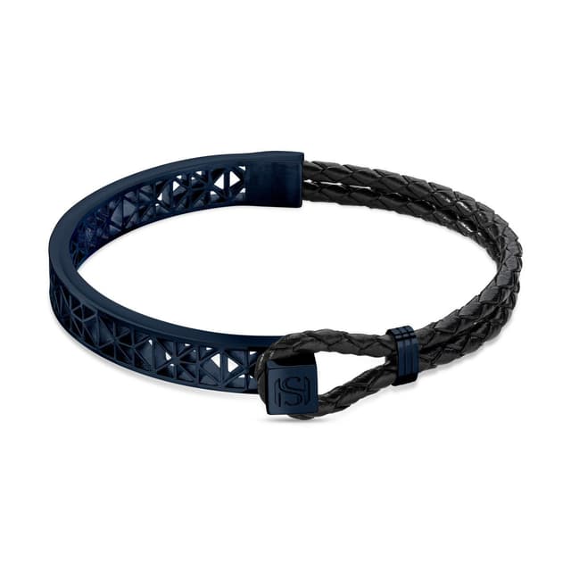 Saint Honore CHAMP DE MARS bracelet for men blue , Black