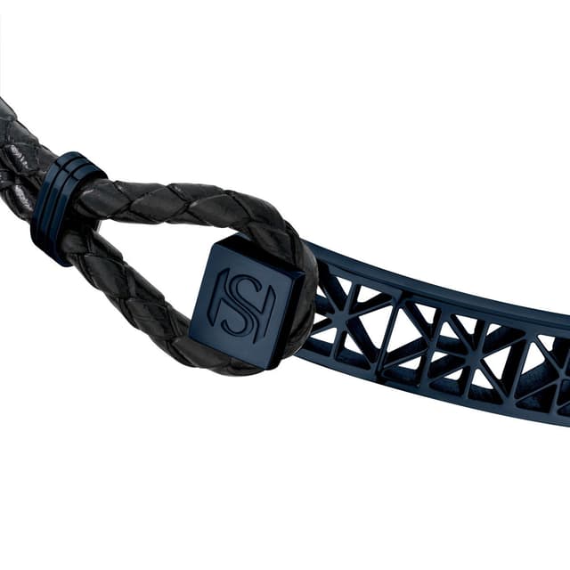 Saint Honore CHAMP DE MARS bracelet for men blue , Black