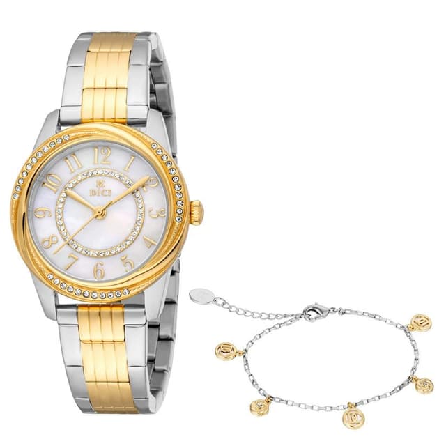 DICI Milano watch set for women stainless steel gold 