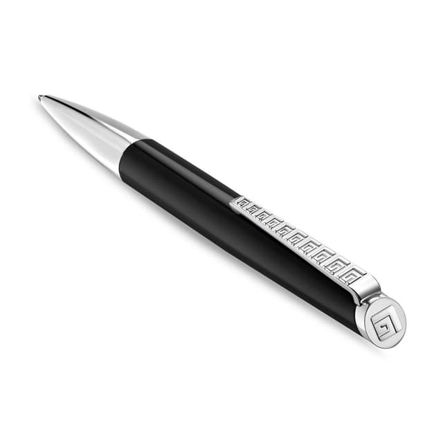 Guy Laroche Black & Silver Ballpoint Pen