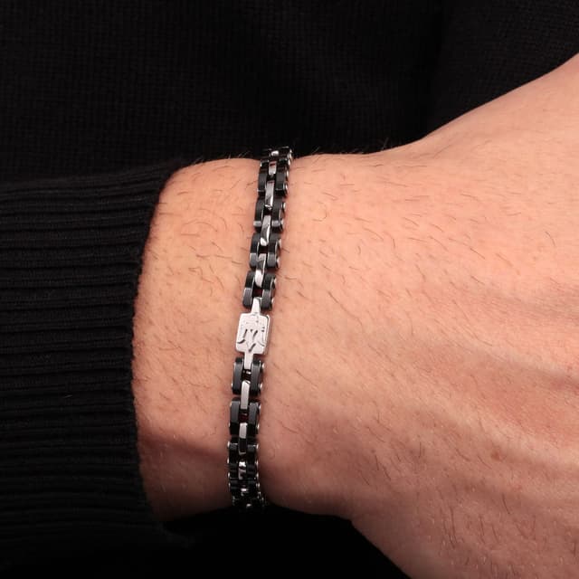 Maserati Men's Stainless Steel Bracelet - Elegant and Stylish