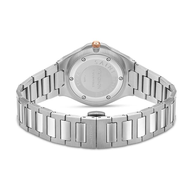 Saint Honore Women's Watch - Steel Silver , Black 