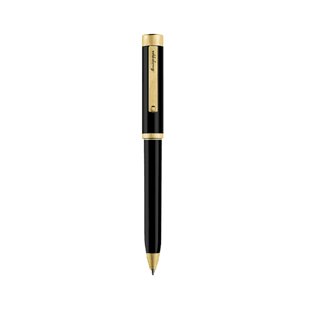 Montegrappa Zero Ballpoint Pen Yellow Gold Plated