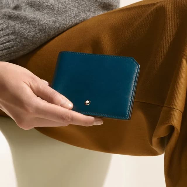 Montblanc Soft Wallet - Premium Leather with 6 Card 