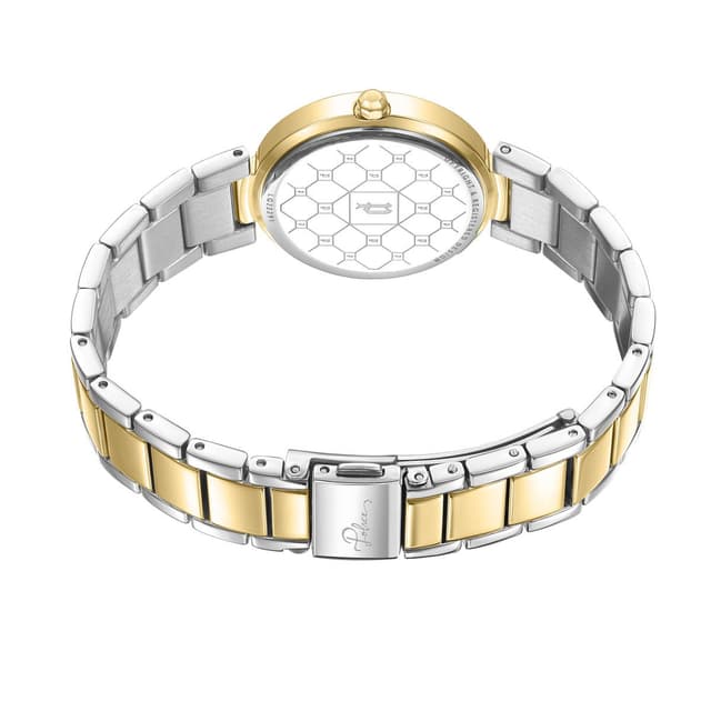 Police watch with Arabic number for women gold , Black