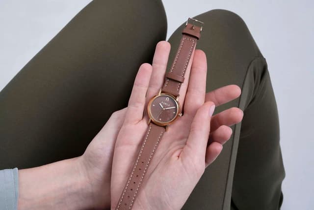 Furla Nude Watch For Women Brown Leather 